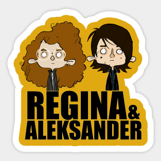 Regina & Aleksander Sticker